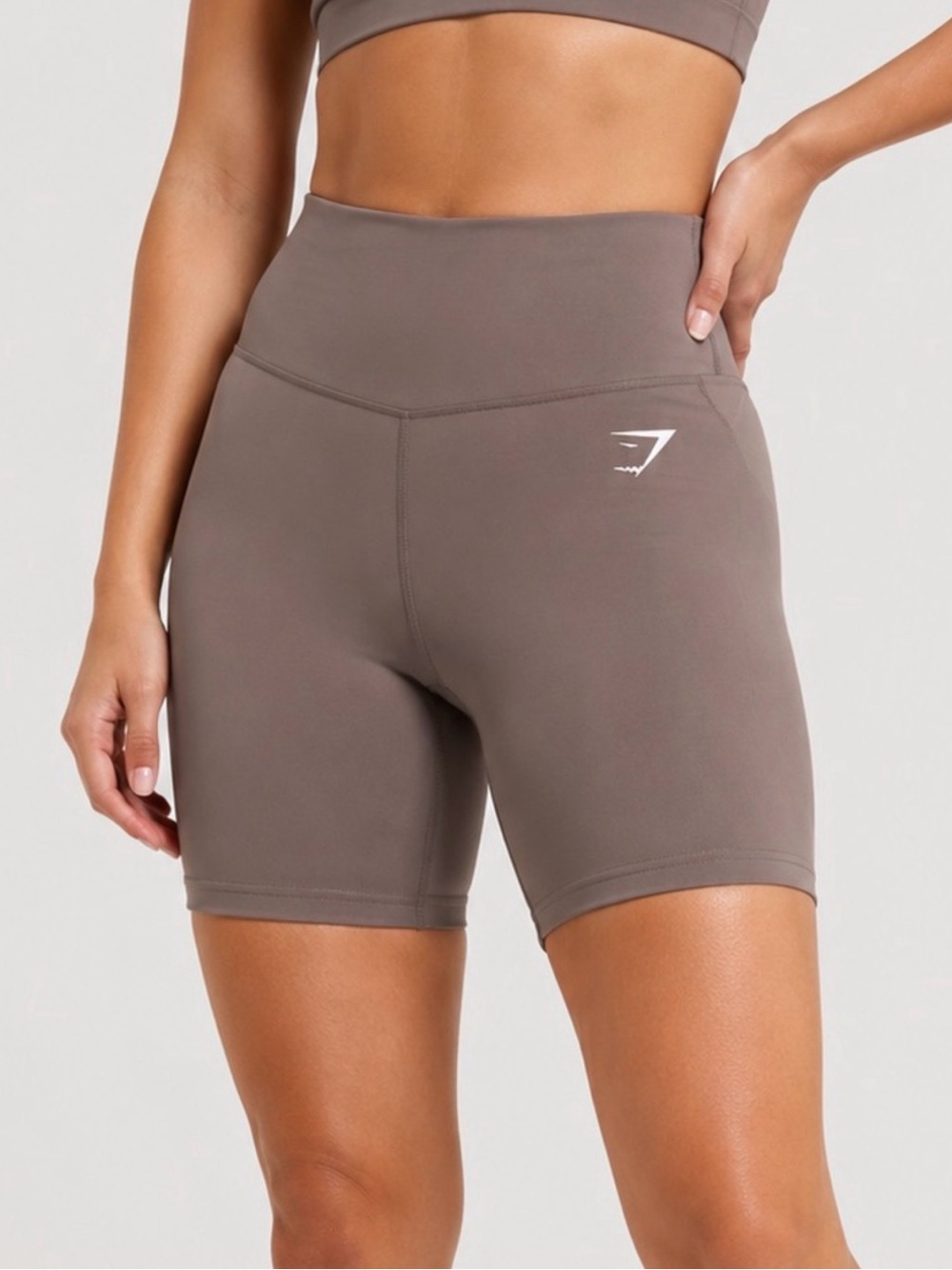 Gymshark Brown Training Cycling Shorts Small